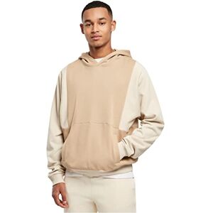 Urban Classics Beige XL Cut On Sleeve Hoody - Hoodie Urban Classics Beige XL Cut On Sleeve Hoody - Hoodie