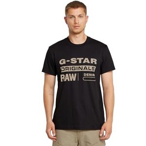 G-STAR Men's Originals T-Shirt, Black (dk black D25969-C506-6484), M G-STAR Men's Originals T-Shirt, Black (dk black D25969-C506-6484), M