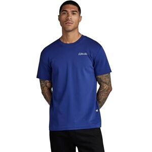 G-STAR Men's Multi Graphic T-Shirt, Blue (ballpen blue D23897-C812-1822), L G-STAR Men's Multi Graphic T-Shirt, Blue (ballpen blue D23897-C812-1822), L