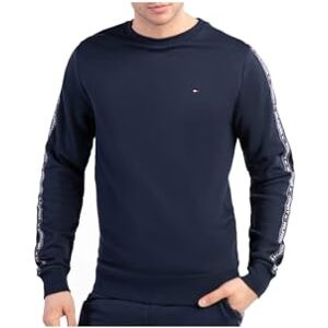 Tommy Hilfiger Men's Track Top Ls Hwk Um0um00705 Sweatshirt, Blue (Navy Blazer), L Tommy Hilfiger Men's Track Top Ls Hwk Um0um00705 Sweatshirt, Blue (Navy Blazer), L