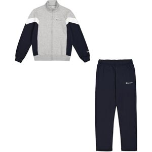 Champion Men's Legacy Script Shop Color Block (220290) -Soft Compact Powerblend Fleece High-Neck Tracksuit, Grey (EM021), XXL Champion Men's Legacy Script Shop Color Block (220290) -Soft Compact Powerblend Fleece High-Neck Tracksuit, Grey (EM021), XXL