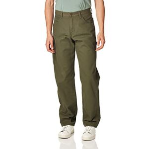 Dickies Men's Relaxed Fit Straight-Leg Duck Carpenter Jean, Rinsed Moss Green, 48W x 32L Dickies Men's Relaxed Fit Straight-Leg Duck Carpenter Jean, Rinsed Moss Green, 48W x 32L