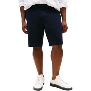 Tommy Hilfiger Men’s Brooklyn 1985 Slim Fit Chino Shorts, Blue (Desert Sky), 46W Tommy Hilfiger Men’s Brooklyn 1985 Slim Fit Chino Shorts, Blue (Desert Sky), 46W