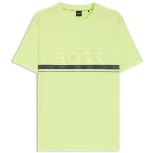 Boss Men's Tee Iconic Zone T-Shirt, 337light/pastel Green, M Boss Men's Tee Iconic Zone T-Shirt, 337light/pastel Green, M