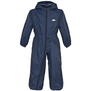 Trespass Babies Rainsuit Hooded Waterproof All in One Breathable Suit Button Trespass Babies Rainsuit Hooded Waterproof All in One Breathable Suit Button