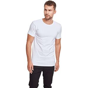 Urban Classics Men's Fitted Stretch tee T-Shirt, White, XXL Urban Classics Men's Fitted Stretch tee T-Shirt, White, XXL