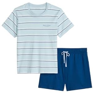 Marc O'Polo Mix N Match Men's Pyjamas, Pyjama Mix N Match Niagaramiststripe-navypeony, M Marc O'Polo Mix N Match Men's Pyjamas, Pyjama Mix N Match Niagaramiststripe-navypeony, M