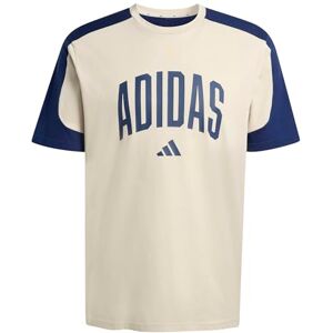 adidas Men's Collegiate T-Shirt, Wonder Alumina/Dark Blue, S Tall adidas Men's Collegiate T-Shirt, Wonder Alumina/Dark Blue, S Tall