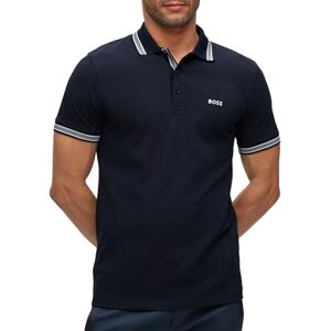 Boss Men's Paddy Curved Polo Shirt, Dark Blue402, S Boss Men's Paddy Curved Polo Shirt, Dark Blue402, S