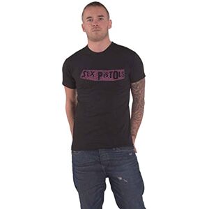 Sex Pistols The T Shirt Pink Diamante Band Logo Official Unisex Black S Sex Pistols The T Shirt Pink Diamante Band Logo Official Unisex Black S