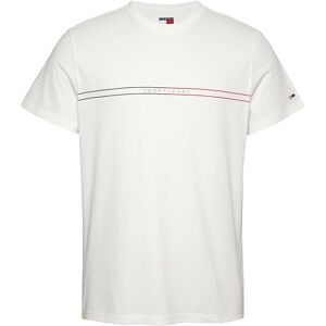TOMMY JEANS Men's TJM Slim Entry Graphic Tee Ext Dm0Dm20779 S/S T-Shirt, White (Ecru), XXL TOMMY JEANS Men's TJM Slim Entry Graphic Tee Ext Dm0Dm20779 S/S T-Shirt, White (Ecru), XXL