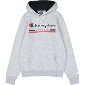 Champion Legacy Graphic Shop Authentic (220245) Soft Compact Powerblend Fleece Hoodie, Grey Melange, XL Men FW24, heather grey, XL Champion Legacy Graphic Shop Authentic (220245) Soft Compact Powerblend Fleece Hoodie, Grey Melange, XL Men FW24, heather grey, XL