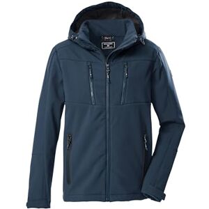 killtec KOW 79 MN SFTSHLL JCKT Men's Softshell Jacket with Zip-Off Hood Dark Blue 3XL 43323-000 killtec KOW 79 MN SFTSHLL JCKT Men's Softshell Jacket with Zip-Off Hood Dark Blue 3XL 43323-000