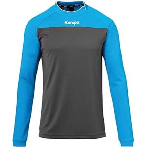 Kempa Prime Long Sleeve Shirt Men's Long Sleeve Shirt Anthra/blue, XX-Large Kempa Prime Long Sleeve Shirt Men's Long Sleeve Shirt Anthra/blue, XX-Large