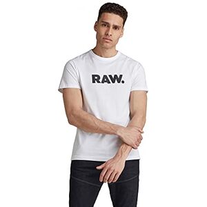 G-STAR RAW G-Star Men's Holorn R T-Shirt, White (white D08512-8415-110), XXL G-STAR RAW G-Star Men's Holorn R T-Shirt, White (white D08512-8415-110), XXL