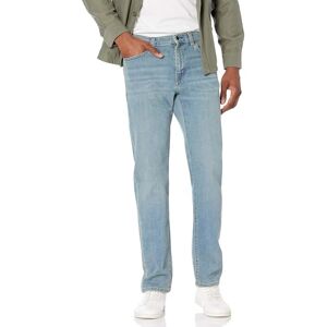Amazon Essentials Men's Straight-Fit Stretch Jean Discontinued Colours, Light Blue Vintage, 31W / 28L Amazon Essentials Men's Straight-Fit Stretch Jean Discontinued Colours, Light Blue Vintage, 31W / 28L