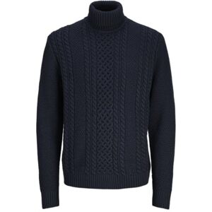 JACK & JONES Men's Jjpaul Knit Roll Neck, Sky Captain, M JACK & JONES Men's Jjpaul Knit Roll Neck, Sky Captain, M
