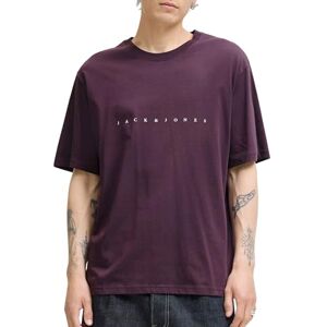 JACK & JONES Men's Jjestar Jj Tee SS Noos T-Shirt, Plum Perfect, XXL JACK & JONES Men's Jjestar Jj Tee SS Noos T-Shirt, Plum Perfect, XXL