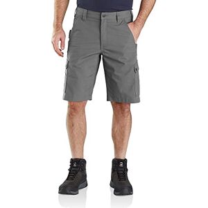 Carhartt Men's Rugged Flex™ Relaxed Fit Ripstop Cargo Work Short, Steel, W42 Carhartt Men's Rugged Flex™ Relaxed Fit Ripstop Cargo Work Short, Steel, W42