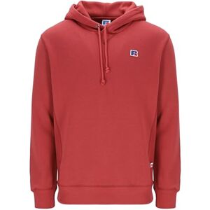 Russell Athletic E36122-TS-448 PULL OVER HOODY Sweatshirt Men's SEAL BROWN Size L Russell Athletic E36122-TS-448 PULL OVER HOODY Sweatshirt Men's SEAL BROWN Size L