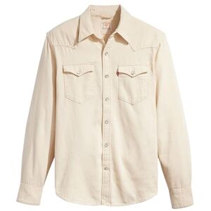 Levi's Men's Barstow Western Standard Woven shirts, Eddlyn Ecru, XS Levi's Men's Barstow Western Standard Woven shirts, Eddlyn Ecru, XS