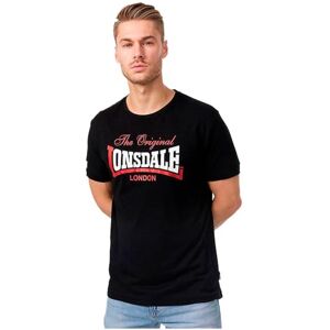 Lonsdale Men's Aldingham T-Shirt Black 3XL Lonsdale Men's Aldingham T-Shirt Black 3XL