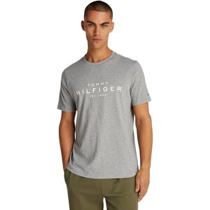 Tommy Hilfiger Men’s Big Short Sleeve Regular Fit T-Shirt, Grey (Medium Grey Heather), S Tommy Hilfiger Men’s Big Short Sleeve Regular Fit T-Shirt, Grey (Medium Grey Heather), S