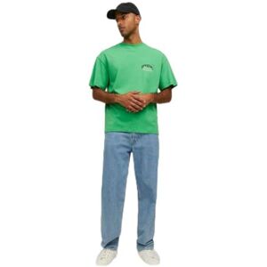 JACK & JONES Male T-Shirt Crew Neck, Island Green, M JACK & JONES Male T-Shirt Crew Neck, Island Green, M