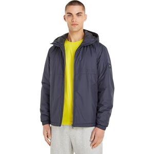Tommy Hilfiger Men Portland Hooded Jacket Woven Jackets, L, Blue Tommy Hilfiger Men Portland Hooded Jacket Woven Jackets, L, Blue