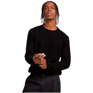 G-STAR Men's Zig-Zag Structure Knitted Sweater, Black (dk black D25108-C259-6484), S G-STAR Men's Zig-Zag Structure Knitted Sweater, Black (dk black D25108-C259-6484), S