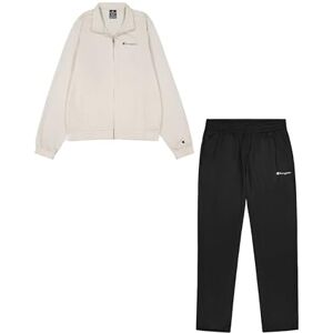 Champion Men's Legacy Script Shop (220362) -Special Polywarpknit Semi-Dull High-Neck Tracksuit, White (ES057), XS Champion Men's Legacy Script Shop (220362) -Special Polywarpknit Semi-Dull High-Neck Tracksuit, White (ES057), XS