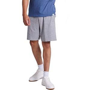 Russell Athletic Men's Relaxed Fit 9" Cotton Shorts with Pockets, Adjustable Elastic Waist, Sizes S-4x, Oxford, Large Russell Athletic Men's Relaxed Fit 9" Cotton Shorts with Pockets, Adjustable Elastic Waist, Sizes S-4x, Oxford, Large