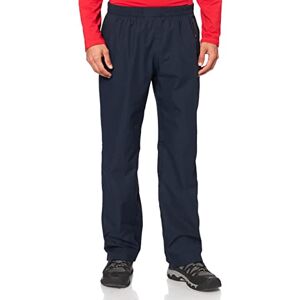 CMP Man Pant Rain With Full Lenght Side Zips, Black Blue, S CMP Man Pant Rain With Full Lenght Side Zips, Black Blue, S