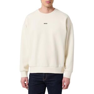 Boss Men's Stenson Sweatshirt, Open White, XL Boss Men's Stenson Sweatshirt, Open White, XL