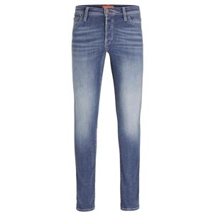 JACK & JONES Mens Slim Fit Stretch Jeans Low Rise Denim Pants for Men UK, Blue Denim Colour, Size: 30W / 30L JACK & JONES Mens Slim Fit Stretch Jeans Low Rise Denim Pants for Men UK, Blue Denim Colour, Size: 30W / 30L