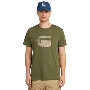 G-STAR Men's Finger Print Burger R T Undershirt, Green Shadow Olive D26041-c506-b230, XL G-STAR Men's Finger Print Burger R T Undershirt, Green Shadow Olive D26041-c506-b230, XL