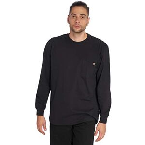 Dickies Men's Long Sleeve Heavyweight Crew Neck T-Shirt, Black, 3XL Dickies Men's Long Sleeve Heavyweight Crew Neck T-Shirt, Black, 3XL
