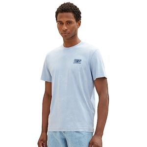 TOM TAILOR Men's 1036431 T-Shirt in Washed Look, 26320-Stonington Blue, XL TOM TAILOR Men's 1036431 T-Shirt in Washed Look, 26320-Stonington Blue, XL