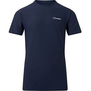 Berghaus Men's 24/7 Short Sleeve Crew Tech Baselayer T-Shirt Moisture Wicking Breathable, Dusk, L Berghaus Men's 24/7 Short Sleeve Crew Tech Baselayer T-Shirt Moisture Wicking Breathable, Dusk, L