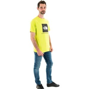THE NORTH FACE Raglan Redbox T-Shirt Fizz Lime S THE NORTH FACE Raglan Redbox T-Shirt Fizz Lime S