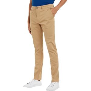 Tommy Hilfiger Men Trousers Bleecker Straight Fit Chino, Green (Classic Khaki), 33W/28L Tommy Hilfiger Men Trousers Bleecker Straight Fit Chino, Green (Classic Khaki), 33W/28L