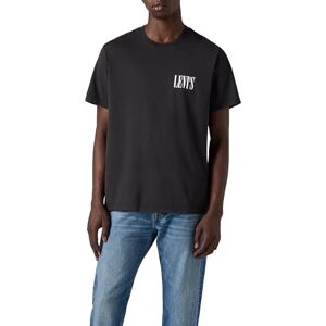 Levi's Men's Ss Relaxed Fit Tee T-Shirt, Ssnl Serif Logo Mineral Black, XXL Levi's Men's Ss Relaxed Fit Tee T-Shirt, Ssnl Serif Logo Mineral Black, XXL
