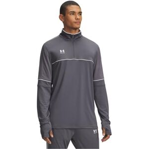 Under Armour UA M Challenger Training QZ Long Sleeve Tops Castlerock/White Size: XXL Under Armour UA M Challenger Training QZ Long Sleeve Tops Castlerock/White Size: XXL