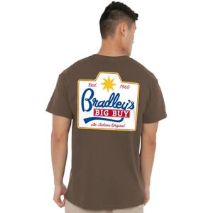 Stranger Things Bradley'S Big Buy Austin Front Back Unisex T Shirt, Dark Chocolate, X-Large Stranger Things Bradley'S Big Buy Austin Front Back Unisex T Shirt, Dark Chocolate, X-Large