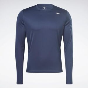 Reebok Men's Train Long Sleeve Tech T-Shirt, Vector Navy, XXL Reebok Men's Train Long Sleeve Tech T-Shirt, Vector Navy, XXL