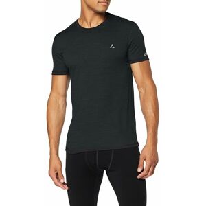 Schöffel Merino Sport Shirt 1/2 Arm Men's T, Pirate Black, Large Schöffel Merino Sport Shirt 1/2 Arm Men's T, Pirate Black, Large