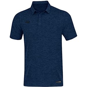 JAKO Men's Polo Shirt, Size 3XL, Navy Blend JAKO Men's Polo Shirt, Size 3XL, Navy Blend