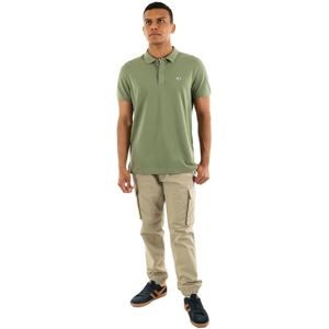 Tommy Jeans Men's TJM Slim Placket Polo Ext Dm0Dm20676 S/S, Green (Aruba Green), S Tommy Jeans Men's TJM Slim Placket Polo Ext Dm0Dm20676 S/S, Green (Aruba Green), S