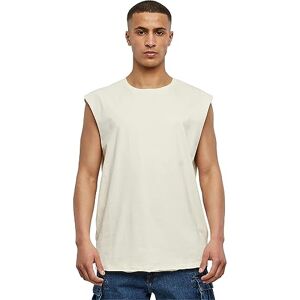 Urban Classics Men's Open Edge Sleeveless T-Shirt, Available in Many, Sizes S to 5XL, Whitesand., XXXXX-Large Urban Classics Men's Open Edge Sleeveless T-Shirt, Available in Many, Sizes S to 5XL, Whitesand., XXXXX-Large