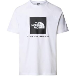 The North Face Men's S/S Raglan Redbox T-Shirt, TNF White, L The North Face Men's S/S Raglan Redbox T-Shirt, TNF White, L